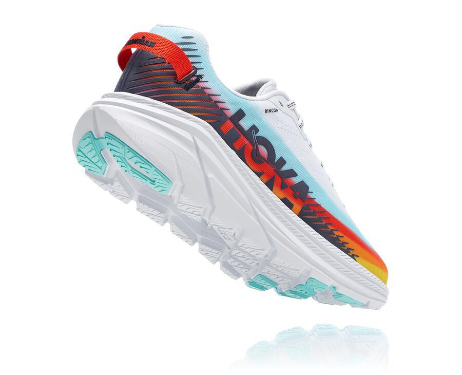 Tenis Hoka One One Hombre Blancos/Azules - Ironman Rincon 2 - FERQ07321